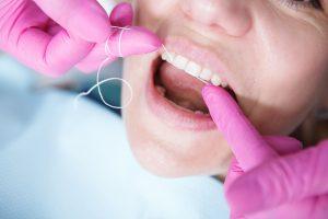 health teeth dental flossing