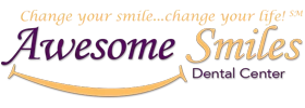 The Awesome Smiles Dental Center website sidebar logo