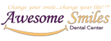 The Awesome Smiles Dental Center website scrolling logo